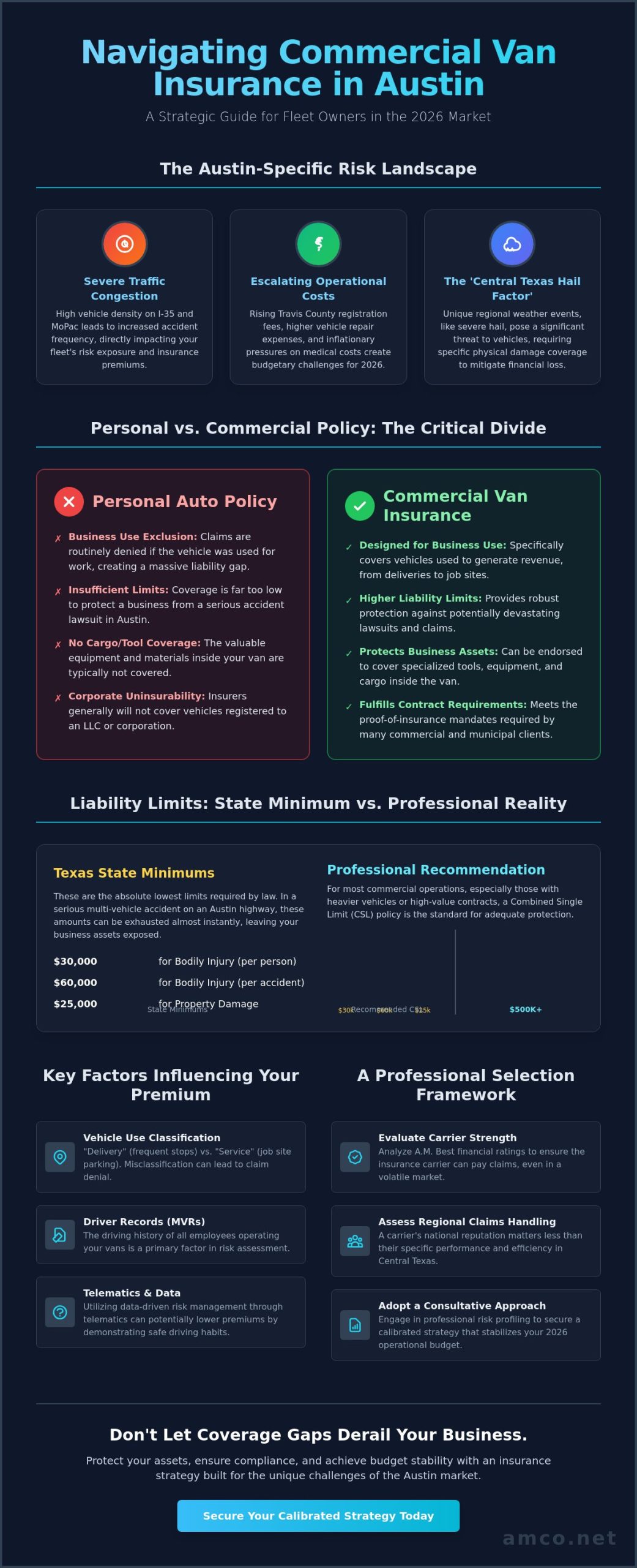Commercial Van Insurance in Austin: The 2026 Business Owner’s Guide